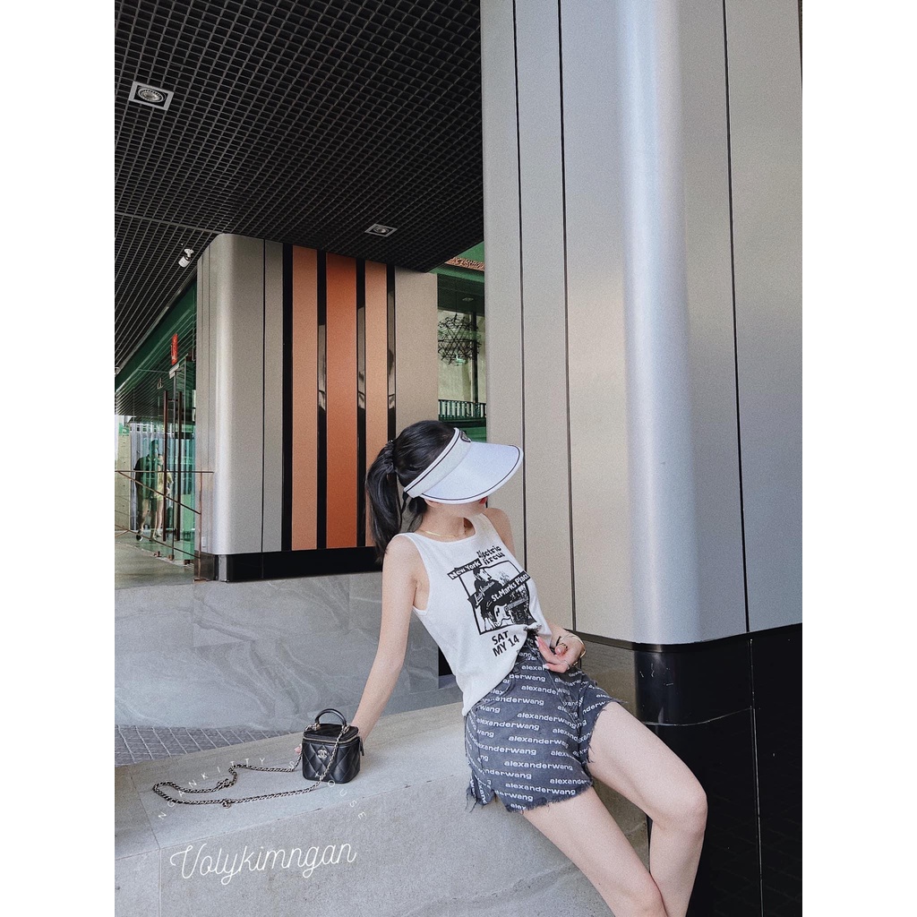 Áo ba lỗ trắng gân Nêu Dót TL