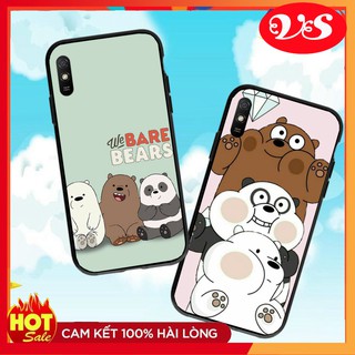 [ Hot Trend ] Ốp lưng Xiaomi Redmi Note 10 Pro/ 10/ 9S / 9 Pro/ 9T / 9C / 9A /9 hình Chúng Ta là Gấu Bear 02