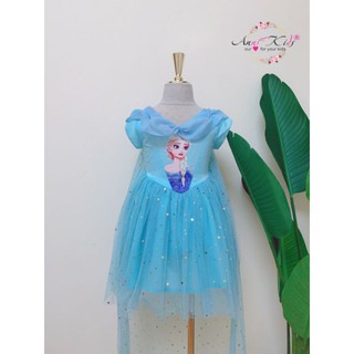 Đầm Elsa cho c3 Hạnh