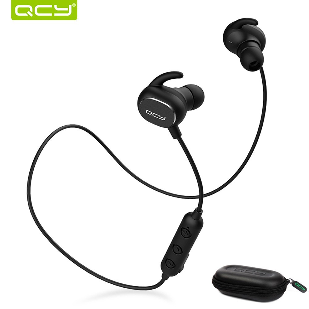 Sale 70% Tai nghe Bluetooth thể thao coolplays QCY kèm hộp đựng, Black Giá gốc 340,000 đ - 64A102