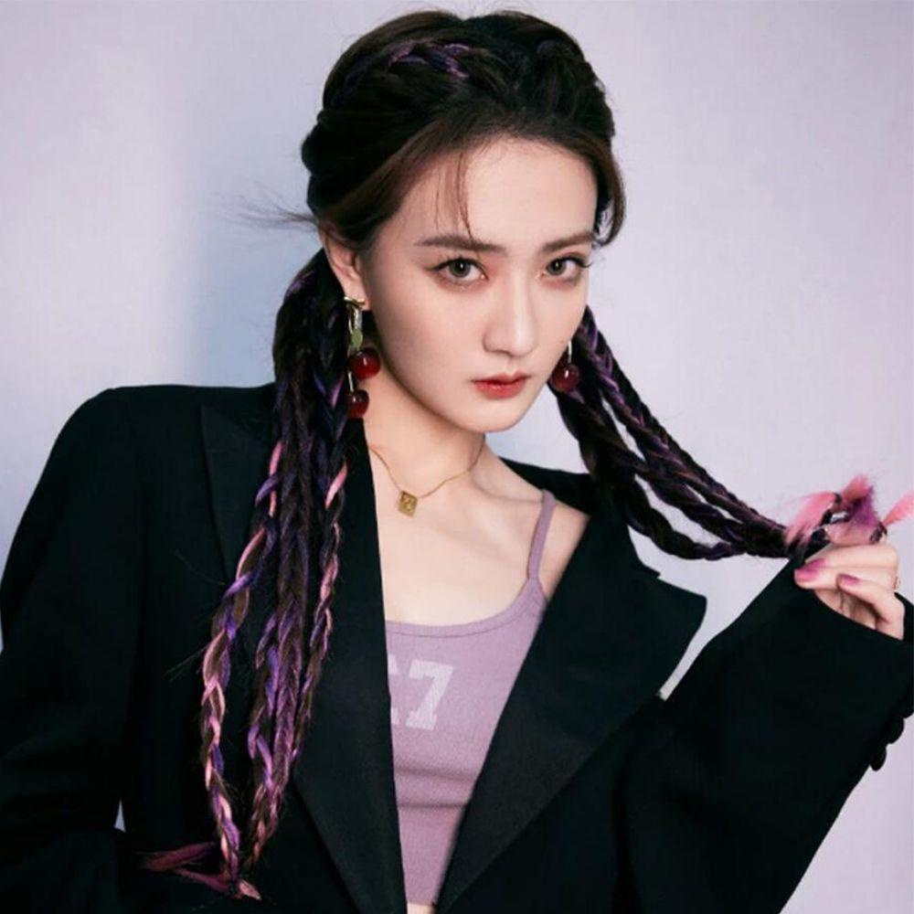 Tóc Giả 10 Màu Bắt Sáng Tự Nhiên Kháng Nhiệt Thương Hiệu Danielo