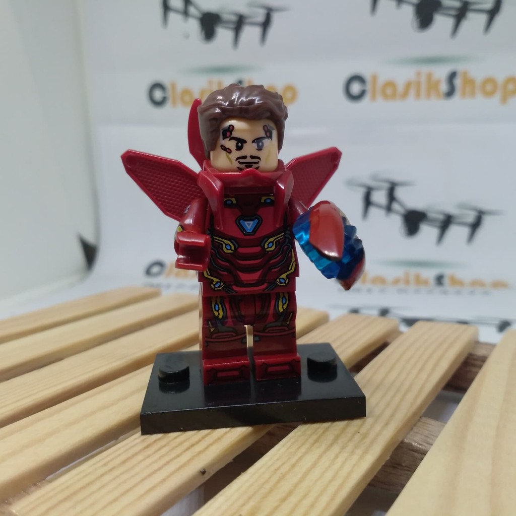 Mô Hình Lego Nhân Vật Iron Man Mk50 Mark 50 Chất Lượng Cao