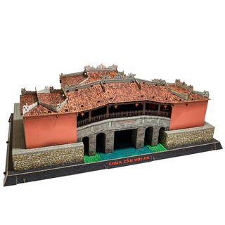 Mô hình giấy 3D Chùa Cầu Hội An phiên bản tự lắp ráp - TAYTA