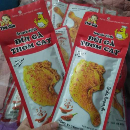 Tăm Cay Đùi Gà thơm cay