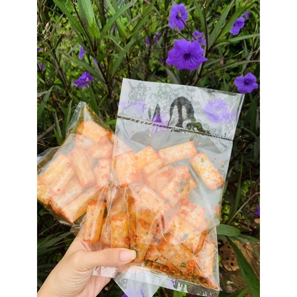 Bánh tráng cuộn tép sa tế