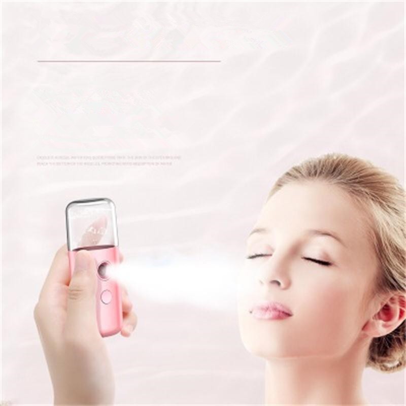 Mist Sprayer Mini 30ml Nano  Portable Face Spray  Facial Body Nebulizer Steamer Moisturizing Skin Care Humidifier Instruments