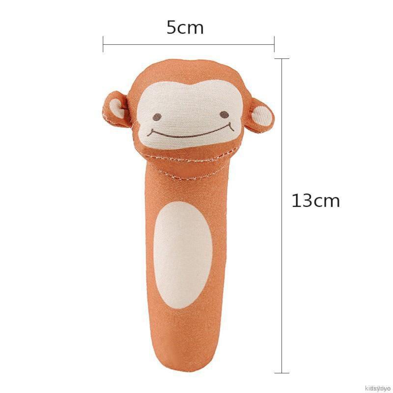 Đồ Chơi Lục Lạc Cầm Tay Hình Thú Hoạt Hình Dễ Thương Cho Bé