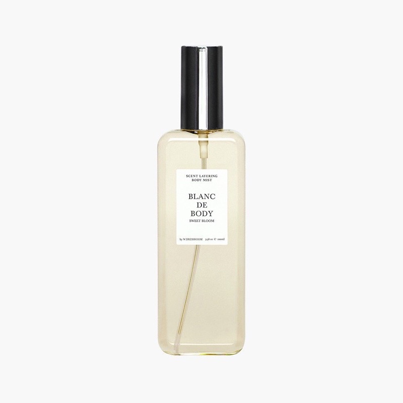 Nước hoa xịt thơm toàn thân W.DRESSROOM Blanc De Body Scent Layering Body Mist 100ml