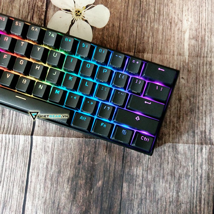 [Freeship 50k Toàn Quốc] Bàn phím cơ ANNE PRO V2 màu đen, bluetooth 5.0, led RGB