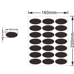 21 nhãn dán ghi tên bằng PVC cho nhà bếp