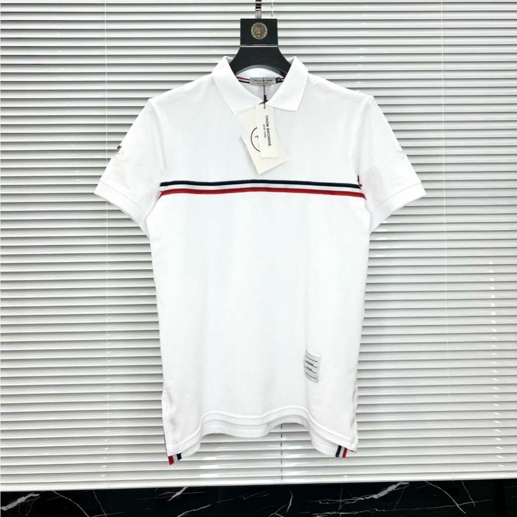 Áo phông polo nam Tb giá rẻ , ao thun nam tay ngắn cổ bẻ thời trang sọc ngang ngực