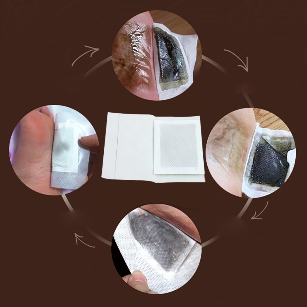 [Hàng mới về] 2 miếng dán thảo dược thải độc cho lòng bàn chân