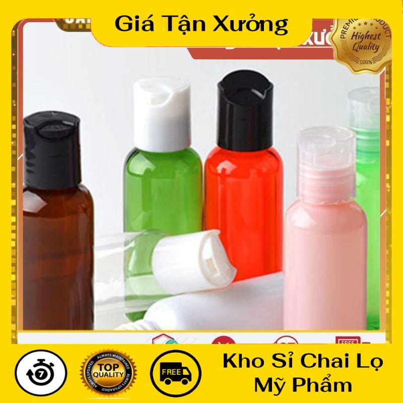 Chai Chiết Mĩ Phẩm ❤ TRÙM SỈ ❤ Chai nhựa pet nắp nhấn 50ml,100ml chiết mỹ phẩm , phụ kiện du lịch