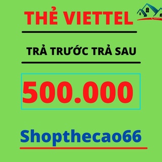 Thẻ cào Viettel 500k