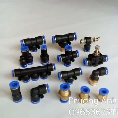 Đầu nối nhanh thẳng thu PG, đầu cút nối nhanh khí nén | BigBuy360 - bigbuy360.vn