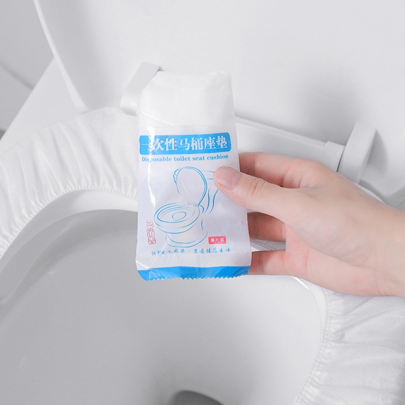 Set 10 Miếng Lót Bồn Cầu Chống Thấm Nước Sử Dụng Một Lần Tiện Lợi