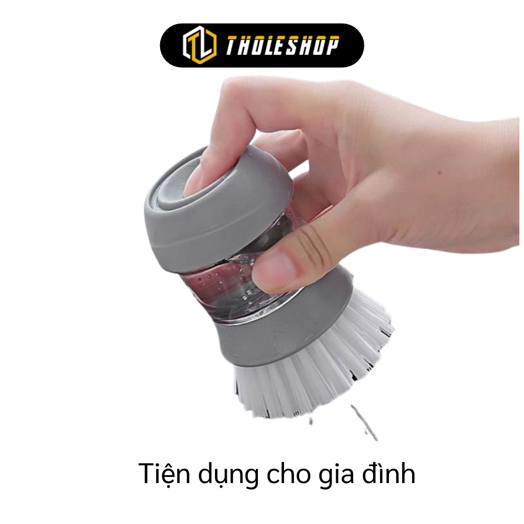 Chà Xoong - Dụng Cụ Chà Rửa Nhà Bếp Có Bình Đựng Xà Phòng Và Có Giá Để Ráo 8881