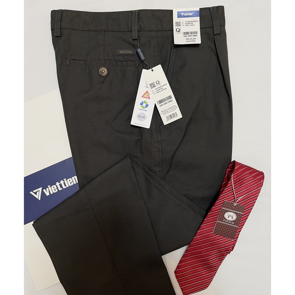 XẢ QUẦN LẺ SIZE - Quần kaki Việt Tiến có ly 7036 size 30