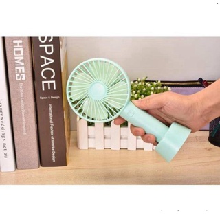 [FREESHIP 50K] QUẠT MINI CẦM TAY TÍCH ĐIỆN ĐẾ TRÒN (CÓ DÂY SẠC+PIN)