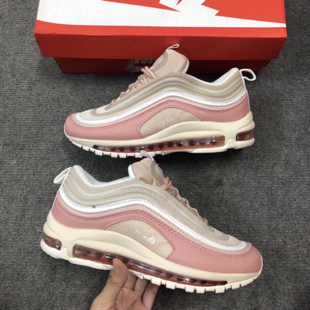 Giày Air Max 97 Trắng Hồng
