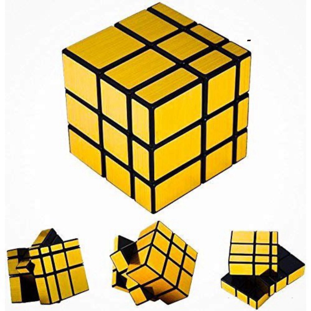 Rubik Tráng Gương Mirror 3x3 - Tặng Giá Kê Rubik