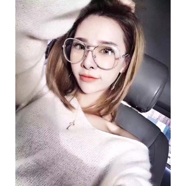 Kính thời trang đính đá cao cấp