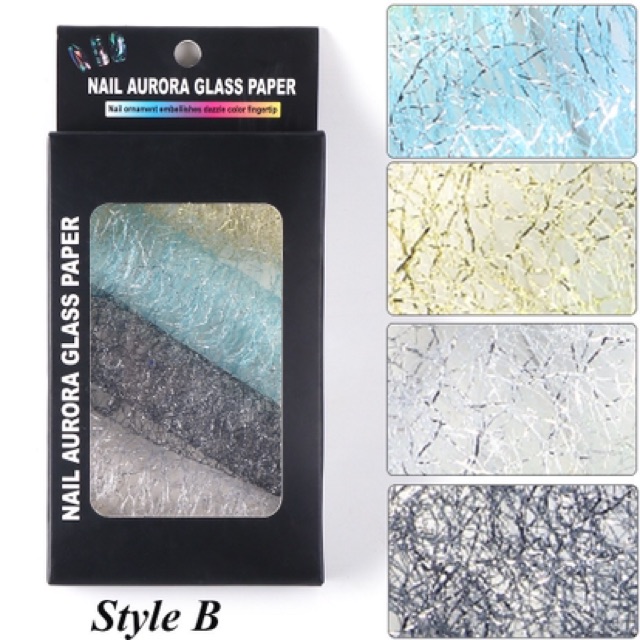 Ren lưới ẩn nail 4 màu / hộp