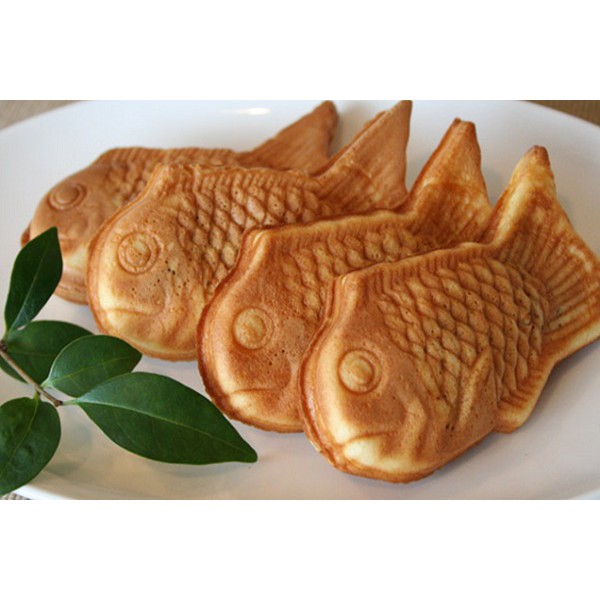 Máy làm bánh cá Taiyaki hay còn gọi bánh cá tráp biển