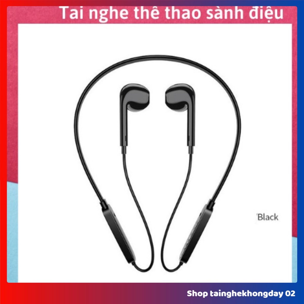 Tai Nghe Thể Thao Wk Design - V29 Kết Nối Bluetooth V5.0, thiết kế choàng cổ, pin siêu trâu