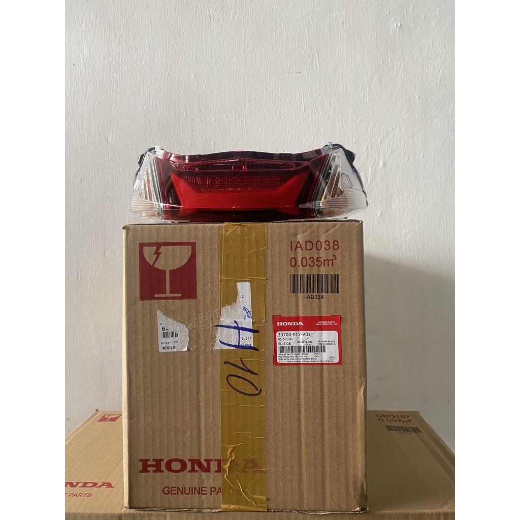 Bộ đèn sau - đèn hậu HONDA LEAD 125 năm 2018-2019-2021-2022. 33700K12V01