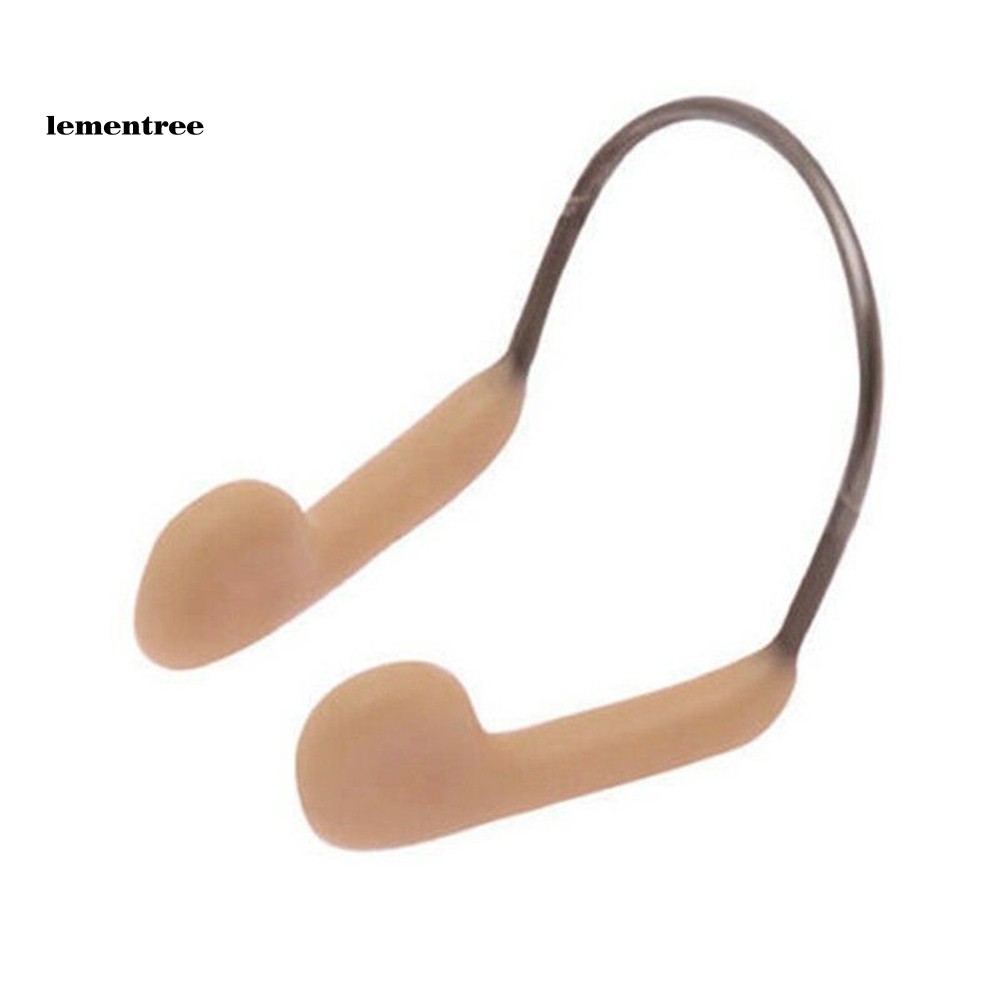 Kẹp Mũi Bằng Silicon Mềm Khung Kim Loại Dùng Đi Bơi / Lặn Tiện Dụng