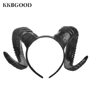 Cài tóc sừng cừu bằng nhựa thời trang nữ dùng cho Halloween