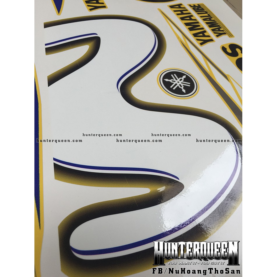 Tem Exciter 150. Tem rời movistar, dán xe vàng. Xe màu khác vui lòng inbox