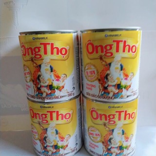 sữa đặc có đường ông thọ trắng nắp giật(380g/hộp)