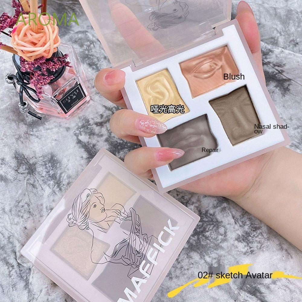 [Hàng mới về] Bảng phấn bắt sáng che khuyết điểm có độ bóng cao thiết kế tiện dụng