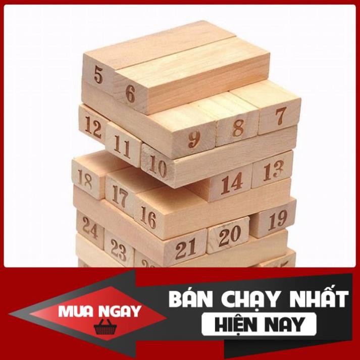 Rút gỗ số - Jenga cỡ lớn cao cấp