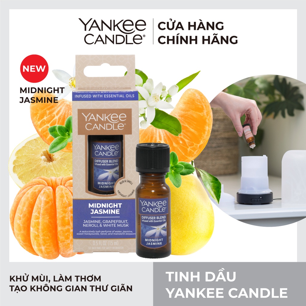 Tinh dầu Yankee Candle - Midnight Jasmine (15ml)