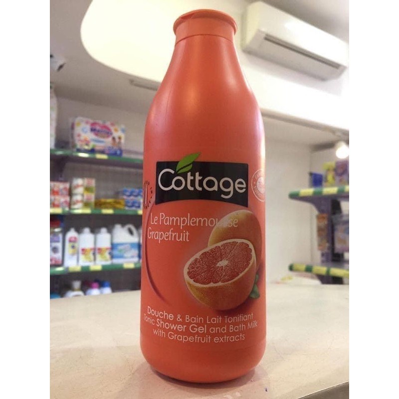 Sữa tắm dưỡng thể trắng da mùi hương trái cây  Cottage - Pháp 750ml - 2Do Comestics | BigBuy360 - bigbuy360.vn