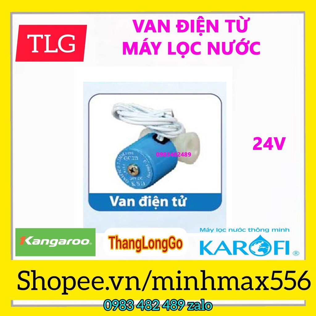 [UY TIN SỐ 1] Van điện từ - Có BH - Dùng cho tất cả các loại máy lọc nước RO