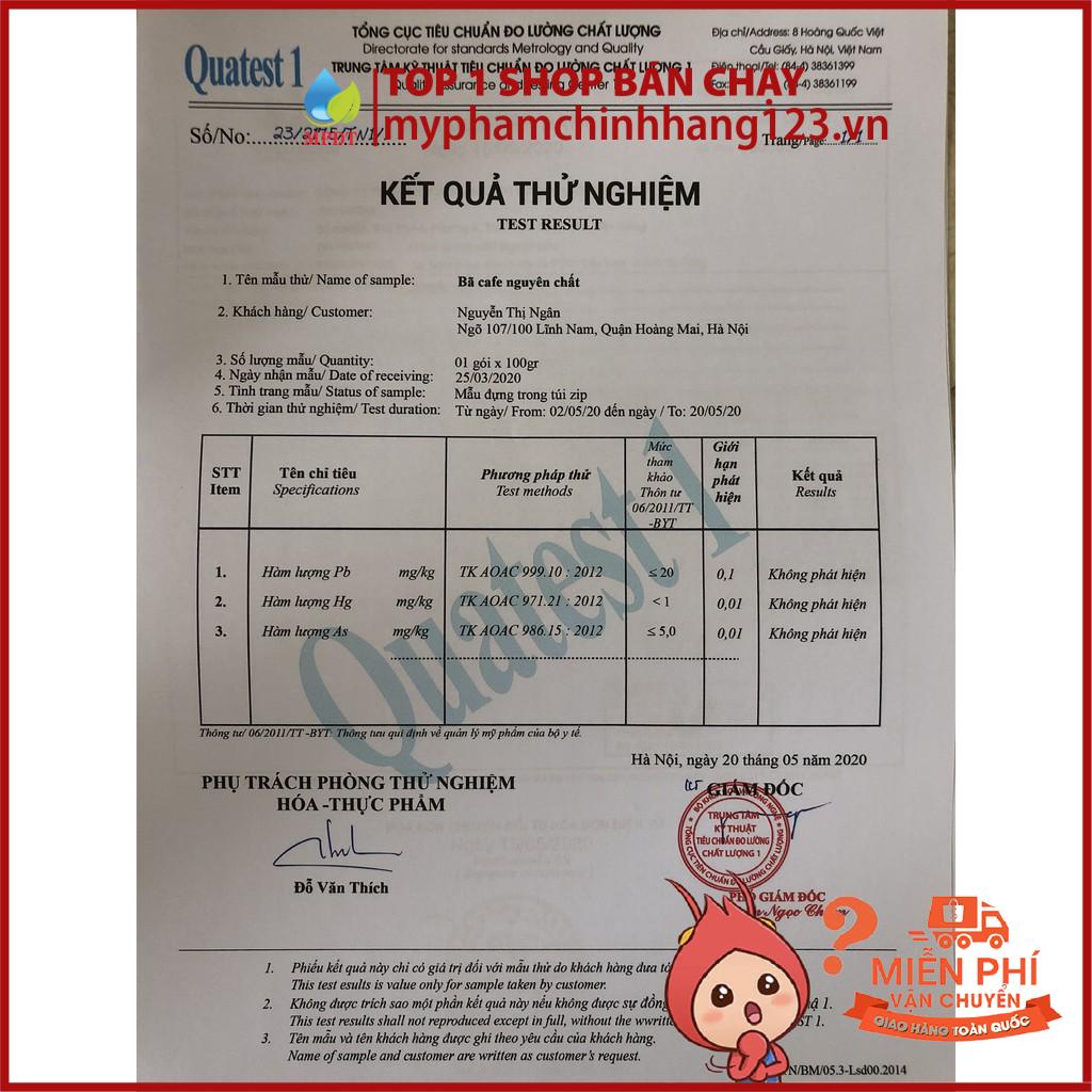 1 Kg Bã cà phê Khô ( bã cafe ) cực thơm đắp mặt và body .