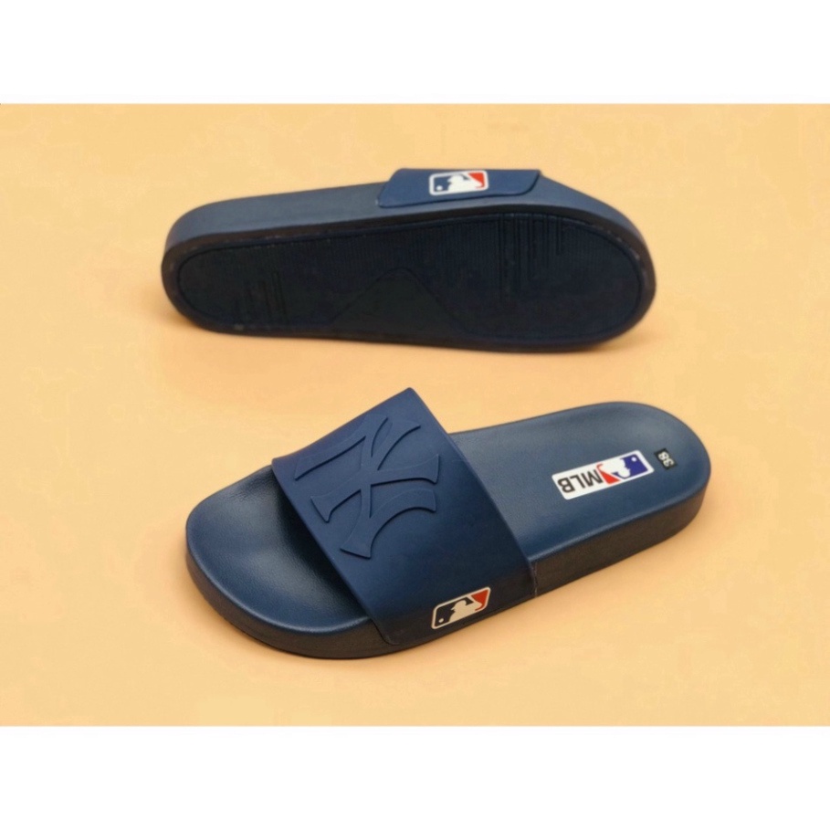 Dép Nam-dép quai ngang ny mlb cao su bản đẹp đi êm H2T STORE