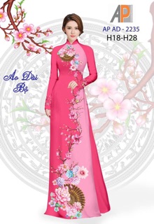 Vải áo dài 3D lụa