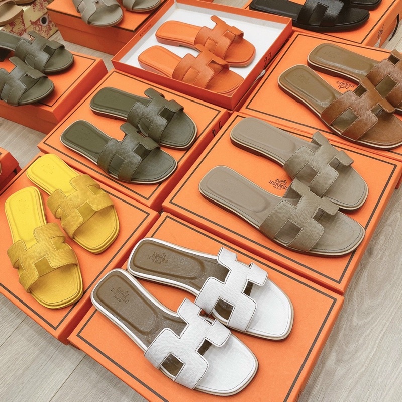 Dép lê HM sp fullbox da sần