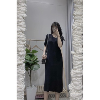 VÁY LEN SUÔNG CỔ TRÒN (Ảnh thật shop chụp)