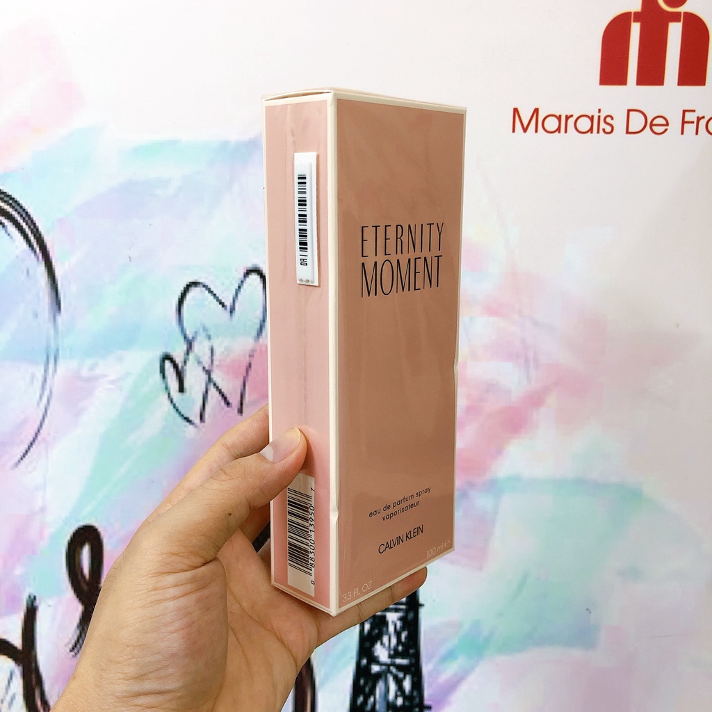 nước hoa nữ calvin klein eternity moment edp 100ml nội địa pháp nhập khẩu chính hãng có bill bảo hành