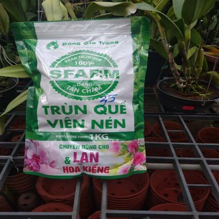 phân trùn quế viên nén 1kg
