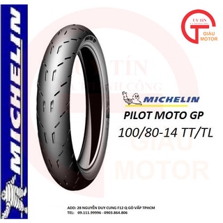 Vỏ xe máy michelin size 100.80-14 pilot moto gp mc lốp michelin 100.80-14 pilot moto gp mc