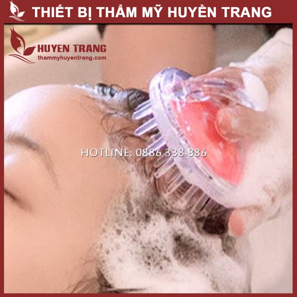 Lược Gội Đầu Dưỡng Sinh Massage Thư Giãn Da Đầu Dùng Trong Spa Đông Y - Thẩm Mỹ Huyền Trang