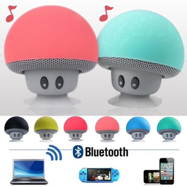 Loa mini Bluetooth hình cây nấm dẻ thương