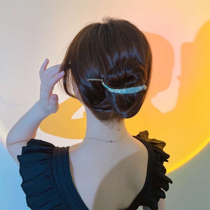 Kẹp Tóc Xoắn Lưng Cao Cấp Phong Cách Hàn Quốc Cho Nữ